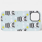 かわいいパンダのイラスト iPhoneケース (裏面横)