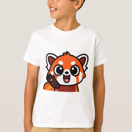 かわいいパンダのキャラクターTシャツ Tシャツ