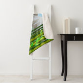 かわいいパンダのクマと竹 シェルパブランケット (インサイチュ)