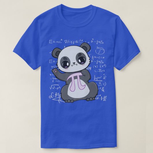 かわいいパンダのクマと3 Tシャツ (デザイン正面)