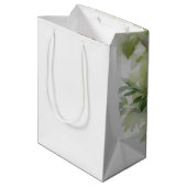 かわいいパンダのクマの木 ミディアムペーパーバッグ (裏面アングル)