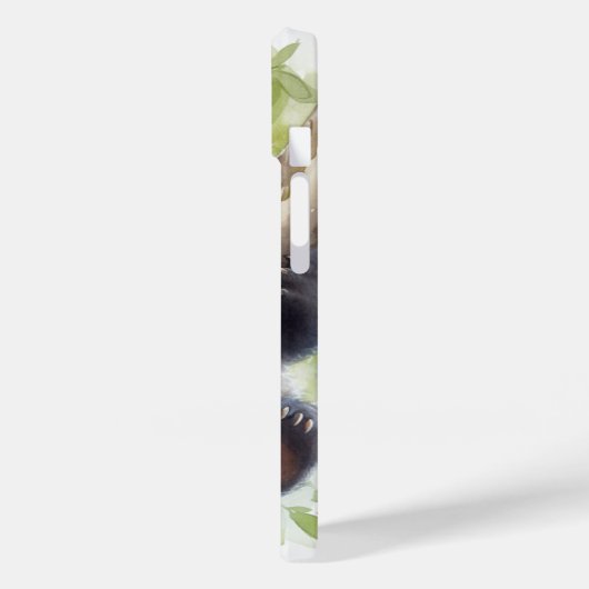 かわいいパンダのクマの木 Case-Mate iPhoneケース (裏面 / 左)