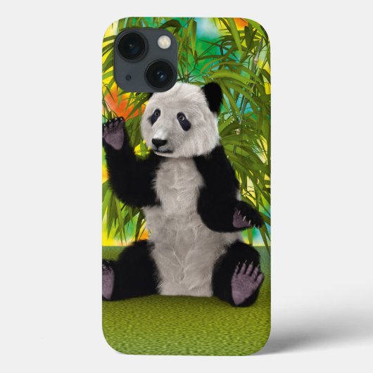 かわいいパンダのクマ かわいい動物好きの完璧なギフト Case-Mate iPhoneケース (裏面)