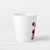 かわいいパンダのクマ カフェラテマグ (正面)