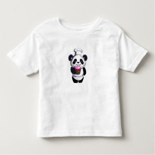 かわいいパンダのクマTシャツ トドラーTシャツ