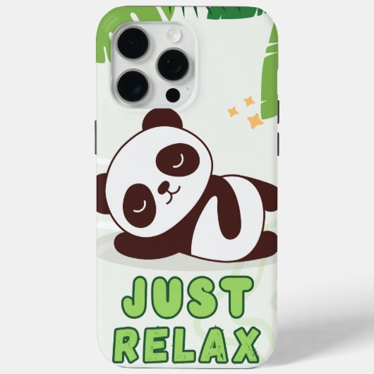 かわいいパンダのスマホケース Case-Mate iPhoneケース (裏面)