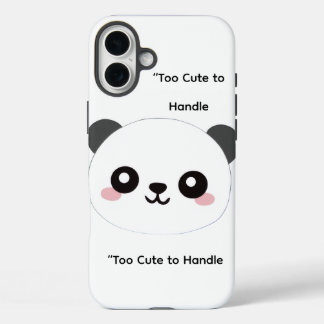 かわいいパンダのスマホケース iPhone 16 PLUSケース
