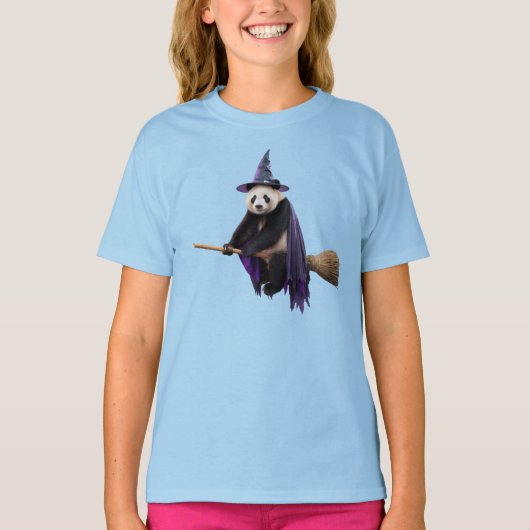 かわいいパンダのハロウィン子供Tシャツ Tシャツ (正面)