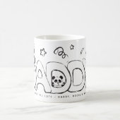 かわいいパンダのパパへのギフト コーヒーマグカップ (中央)