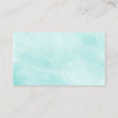 かわいいパンダのベビーシャワーおむつくじ エンクロージャーカード (裏面)