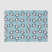 かわいいパンダのベビーユニセックスバシャワー 薄葉紙 (正面)