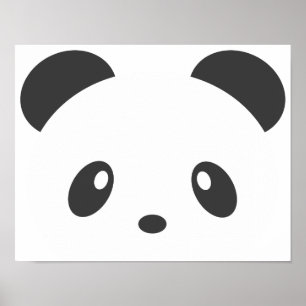 かわいいパンダのポスター ポスター