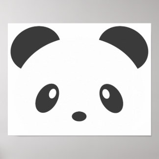 かわいいパンダのポスター ポスター