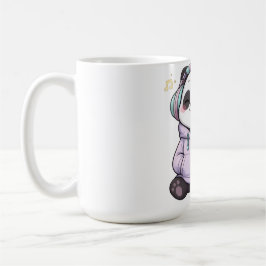 かわいいパンダのマグカップ | かわいいヘッドホンのコーヒーカップ コーヒーマグカップ