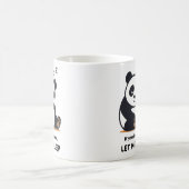 かわいいパンダのマグカップ 睡眠中 コーヒーマグカップ (中央)