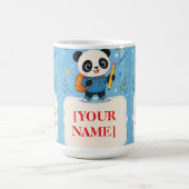 かわいいパンダの学校グッズ コーヒーマグカップ (中央)