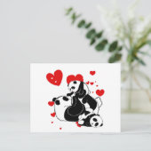 かわいいパンダの家族 ポストカード (スタンド正面)