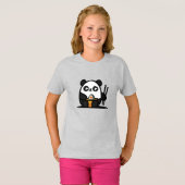 かわいいパンダの寿司Tシャツ Tシャツ (正面フル)