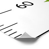 かわいいパンダの成長図 ポスター (角)