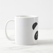 かわいいパンダの灰色のマグ コーヒーマグカップ (左)