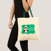 かわいいパンダの赤ちゃん トートバッグ (正面(商品))