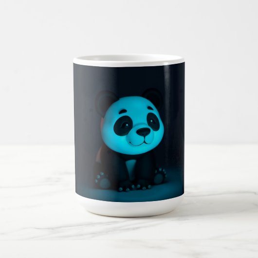 かわいいパンダの雰囲気 コーヒーマグカップ (中央)