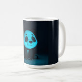 かわいいパンダの雰囲気 コーヒーマグカップ (正面右)