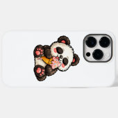 かわいいパンダアイスクリーム Case-Mate iPhoneケース (裏面 (横))