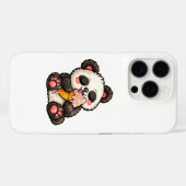 かわいいパンダアイスクリーム Case-Mate iPhoneケース (裏面 (横))