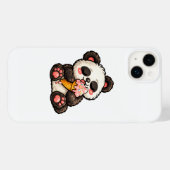 かわいいパンダアイスクリーム Case-Mate iPhoneケース (裏面 (横))