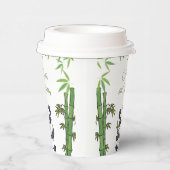 かわいいパンダキディバースデーパーティー紙カップ 紙コップ (右)