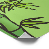 かわいいパンダキディ誕生日パーティー ポスター (角)