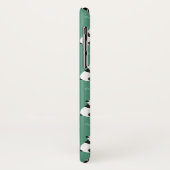 かわいいパンダクマ竹柄 Case-Mate iPhoneケース (裏面/左)
