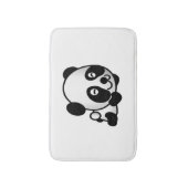 かわいいパンダバスマット バスマット (正面縦)