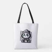 かわいいパンダバッグ トートバッグ (裏面)