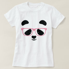 かわいいパンダピンク Tシャツ