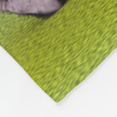 かわいいパンダベアかわいい動物愛好家完璧なギフト フリースブランケット (角)