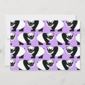 かわいいパンダベアーキッズ1st誕生日パーティの招待状 招待状 (裏面)