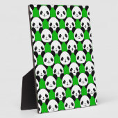 かわいいパンダベアーパターン フォトプラーク (側面)