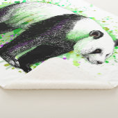 かわいいパンダベア シェルパブランケット (3/4)