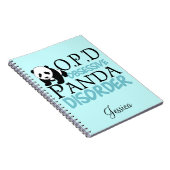 かわいいパンダベア ノートブック (右側)