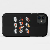 かわいいパンダ寿司抱擁まき寿司愛好者面白いかわいい食べ物 Case-Mate iPhoneケース (裏面(横))