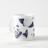 かわいいパンダ柄コーヒーマグ コーヒーマグカップ (正面左)