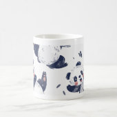 かわいいパンダ柄コーヒーマグ コーヒーマグカップ (中央)