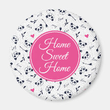 かわいいパンダ柄デザイン。