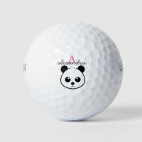 かわいいパンダ熊カスタムモノグラム