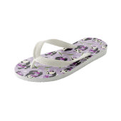 かわいいパンダ熊ベビーガール遊ズボール キッズビーチサンダル (アングル)