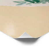 かわいいパンダ竹インクアジアンアートプリントポスター ポスター (コーナー)