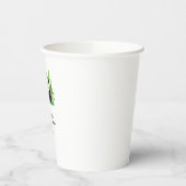 かわいいパンダ緑の竹の誕生日パーティー 紙コップ (左)