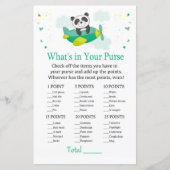 かわいいパンダ財布ゲームの中に何が (正面)